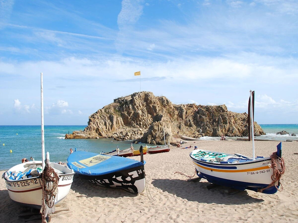 Familienurlaub in Blanes am Strand