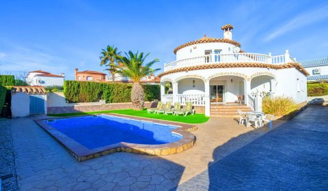 MM 919 Ferienvilla für 10 Personen mit einem privaten Pool und Meerblick in Miami Playa an der Costa Dorada