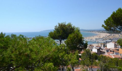ES 110/1 Appartement pour 3 personnes avec vue sur la mer à l`Estartit sur la Costa Brava
