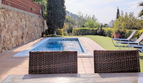 BL 624 Villa for 6 persons with a private pool in Blanes on the Costa Brava in Spain