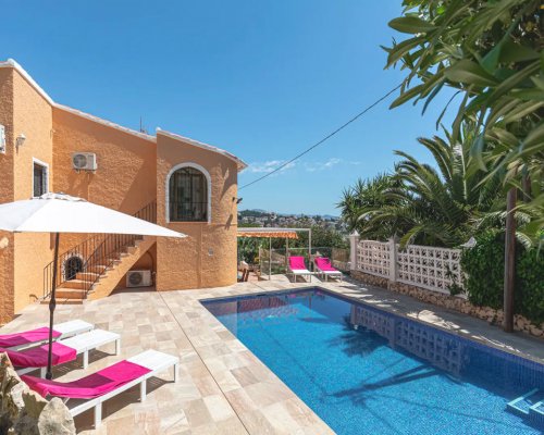 Calpe Ferienvilla privater Pool mieten