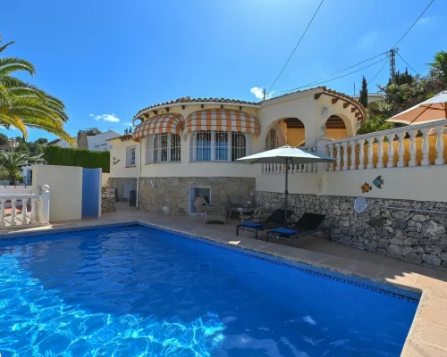 Costa Blanca Exklusives Ferienhaus in Benissa mit privatem Pool