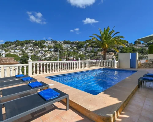 Costa Blanca Exklusives Ferienhaus in Benissa mit privatem Pool