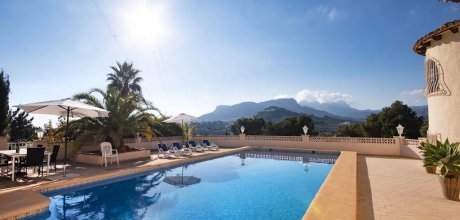 CL 816 Ferienhaus für 8 Personen mit einem privaten Pool in Calpe an der Costa Blanca