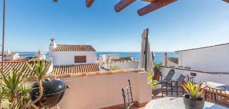 AL 224 Fischerhaus für 6 Personen in Strandnähe mit Meerblick im Zentrum von Altea an der Costa Blanca