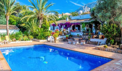 DE 619 Maison pour 6 personnes dans une grande propriété avec piscine privée sur la Costa Blanca à Dénia en Espagne
