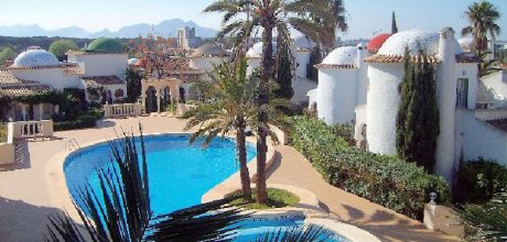 DE 309/2 Bungalow für 4 Personen mit Gemeinschafts-Schwimmbad in Dénia an der Costa Blanca