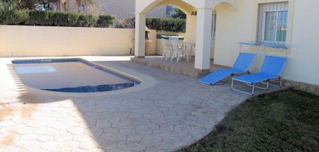 ED 625 Moderne Ferienvilla für 6 Personen in Strandnähe mit privatem Pool in Riumar - Ebro Delta an der Costa Dorada