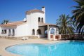 Exklusive Turmvilla in Dénia mit Pool 