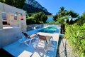 Profitez de vos vacances à Dénia sur la Costa Blanca dans cette spacieuse villa de vacances pour 8 personnes – avec piscine privée et vue sur la mer.