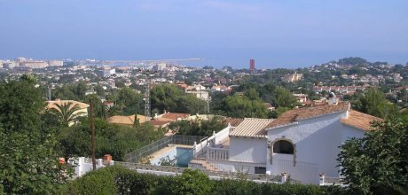 DE 210 Casa de vacaciones Dénia para 4 personas con vistas panorámicas al mar en la Costa Blanca en España