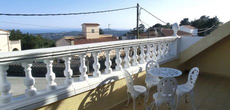 LL 280 Holiday house for 8 persons with panoramic sea views on the Costa Brava near Lloret de Mar