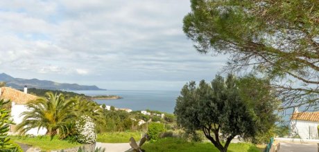 PS 612 Strandnahes Ferienhaus für 6/8 Personen mit privatem Pool und Meerblick bei Port de la Selva an der Costa  Brava