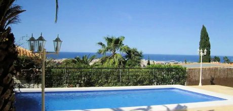 DE 414 Exklusive Ferienvilla für 4 Personen mit privatem Pool und Meerblick bei Dénia an der Costa Blanca