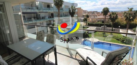 RS 126/2 Ferienwohnung für 4/6 Personen mit Schwimmbad in Santa Margarita bei Rosas an der Costa Brava