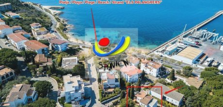 RS 118/2 Moderno apartamento para 7 personas cerca del puerto de Rosas en la Costa Brava
