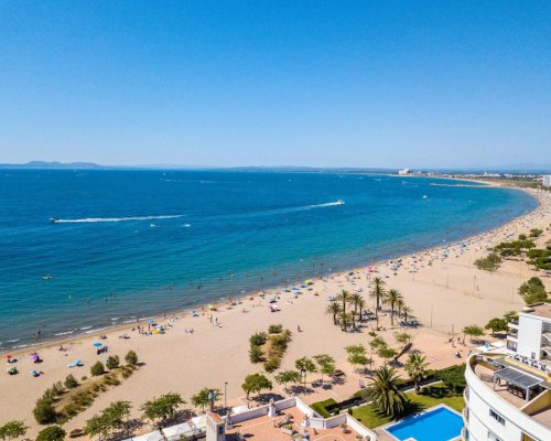 Roses Costa Brava – Apartment direkt am Strand mit Pool und Meerblick