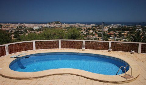 DE 922 Grande maison de vacances pour 12 personnes avec piscine privée et vue sur la mer à Dénia sur la Costa Blanca
