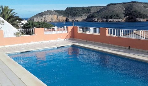 EC 120/2 Ferienwohnung für 4 Personen mit Schwimmbad und Meerblick in l`Escala an der Costa Brava