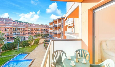 LL 135/3 Ferienwohnung für 4 Personen in Strandnähe und mit Schwimmbad in Lloret de Mar - Fanals an der Costa Brava