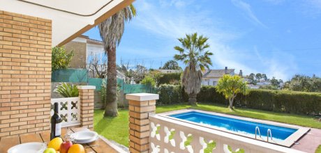 LL 607 Ferienhaus für 6 Personen mit einem privaten Pool bei Lloret de Mar an der Costa Brava in Spanien