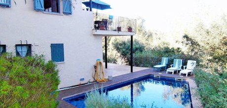 PA 804 Villa para 8 personas con una piscina privada y vistas al mar en Llafranc en la Costa Brava