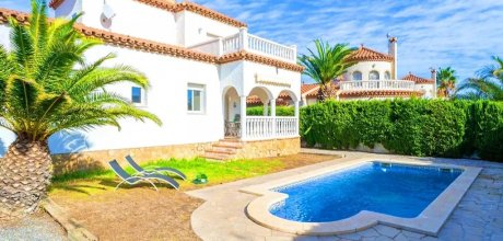 MM 815 Ferienvilla für 8 Personen mit einem privaten Pool und Meerblick in Miami Playa an der Costa Dorada